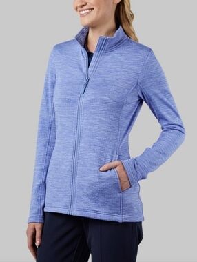 32 Degrees Heat Full Zip Active Tech Waffle Jacket Size XL